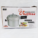 Smart Kitchen Premium Pressure Cooker – Wooden Handle, High-Quality Stainless Steel (9L, 11L, 13L)