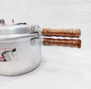 Smart Kitchen Premium Pressure Cooker – Wooden Handle, High-Quality Stainless Steel (9L, 11L, 13L)