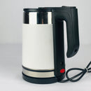 Electric Kettle in New Style – 2.2L Black Double Body Stainless Steel Kettle with Rapid Boiling and Safety Features