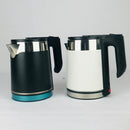 Electric Kettle in New Style – 2.2L Black Double Body Stainless Steel Kettle with Rapid Boiling and Safety Features