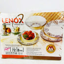 LENOX Melamine Dinner Set – 72-Piece | Premium Quality & Durable