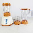 3-in-1 Juicer Machine – 350W Heavy Duty Motor (Juicer + Blender + Dry Mill) – Grey & Brown