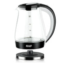 Top Sale Glass Kettle – 360° Rotation Base, LED Light, Smart Glass Tea Pot with Automatic Shut-Off and Boil-Dry Protection