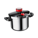 High-Quality 6.8L Stainless Steel Pressure Cooker – Gas & Induction Compatible, Energy-Saving