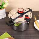 High-Quality 6.8L Stainless Steel Pressure Cooker – Gas & Induction Compatible, Energy-Saving