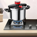 High-Quality 6.8L Stainless Steel Pressure Cooker – Gas & Induction Compatible, Energy-Saving