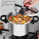 High-Quality 6.8L Stainless Steel Pressure Cooker – Gas & Induction Compatible, Energy-Saving