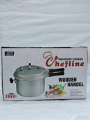 Smart Kitchen Premium Pressure Cooker – Wooden Handle, High-Quality Stainless Steel (9L, 11L, 13L)
