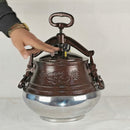 Afghani Messi Pressure Cooker – Brown | Safe & Efficient Cooking