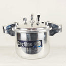 Heavy-Duty Aluminum Pressure Cooker with Silver Handles – Triple Safety, 9L, 11L, 13L