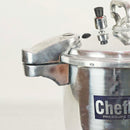 Heavy-Duty Aluminum Pressure Cooker with Silver Handles – Triple Safety, 9L, 11L, 13L