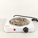 Portable Electric Stove – 2000W | Single Burner with Iron Thermostat