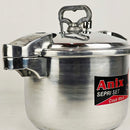 Heavy-Duty Pressure Cooker with Silver Handles – Triple Safety, 9L, 11L, 13L