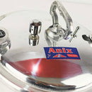 Heavy-Duty Pressure Cooker with Silver Handles – Triple Safety, 9L, 11L, 13L
