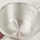 Heavy-Duty Pressure Cooker with Silver Handles – Triple Safety, 9L, 11L, 13L