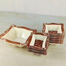 Glossy Dinner Set – 72-Piece | Elegant & Durable for 8-Person Serving