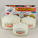 Diamond Extra Large Hot Pot – 3-Piece Set | Superior Heat Retention