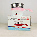 220V Multifunction Electric Mini Cooking Pot | Non-Stick & Portable Cookware