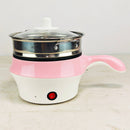 220V Multifunction Electric Mini Cooking Pot | Non-Stick & Portable Cookware
