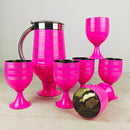 Steel Water Set – 1 Jug & 6 Glasses | Premium Pakistan Standard Quality
