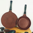 Smart Heavyweight Cookware Set – 20-Piece | Non-Stick Marble Finish