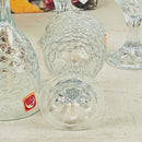 1 Pack – 6-Piece Red Apple Long Glass Set | Best for Wine & Water | Fish Design