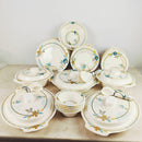 STM Melamine Dinner Set – 72-Piece | Strong & Durable for 8-Person Serving