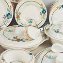 STM Melamine Dinner Set – 72-Piece | Strong & Durable for 8-Person Serving