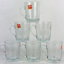 1 Pack – 6-Piece Premium Glass Tea Cups | Best for Tea & Coffee