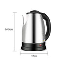 2.0L Electric Kettle – Stainless Steel Inner, Cool-Touch Plastic Outer Body, Fast Boil & Auto Shut-Off