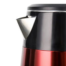 2.5L Electric Kettle – Double Body Stainless Steel, 1500W, Black & Mehran