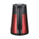 2.5L Electric Kettle – Double Body Stainless Steel, 1500W, Black & Mehran