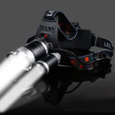 Powerful Emergency Headlamp | 3x Cree T6 + COB LED | USB Rechargeable & Zoomable