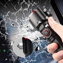 High-Power LED Flashlight | Side Light, Tungsten Steel Hammer Tip & Safety Belt Cutter