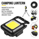 New Rechargeable Mini LED Flashlight | 4 Light Modes | Portable Pocket Keychain Light
