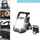 New Rechargeable Mini LED Flashlight | 4 Light Modes | Portable Pocket Keychain Light