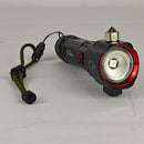 High-Power LED Flashlight | Side Light, Tungsten Steel Hammer Tip & Safety Belt Cutter