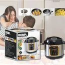 Boma 6L Digital Electric Pressure Cooker (BM-50) – 900W Multi-Functional Stainless Steel Smart Cooker